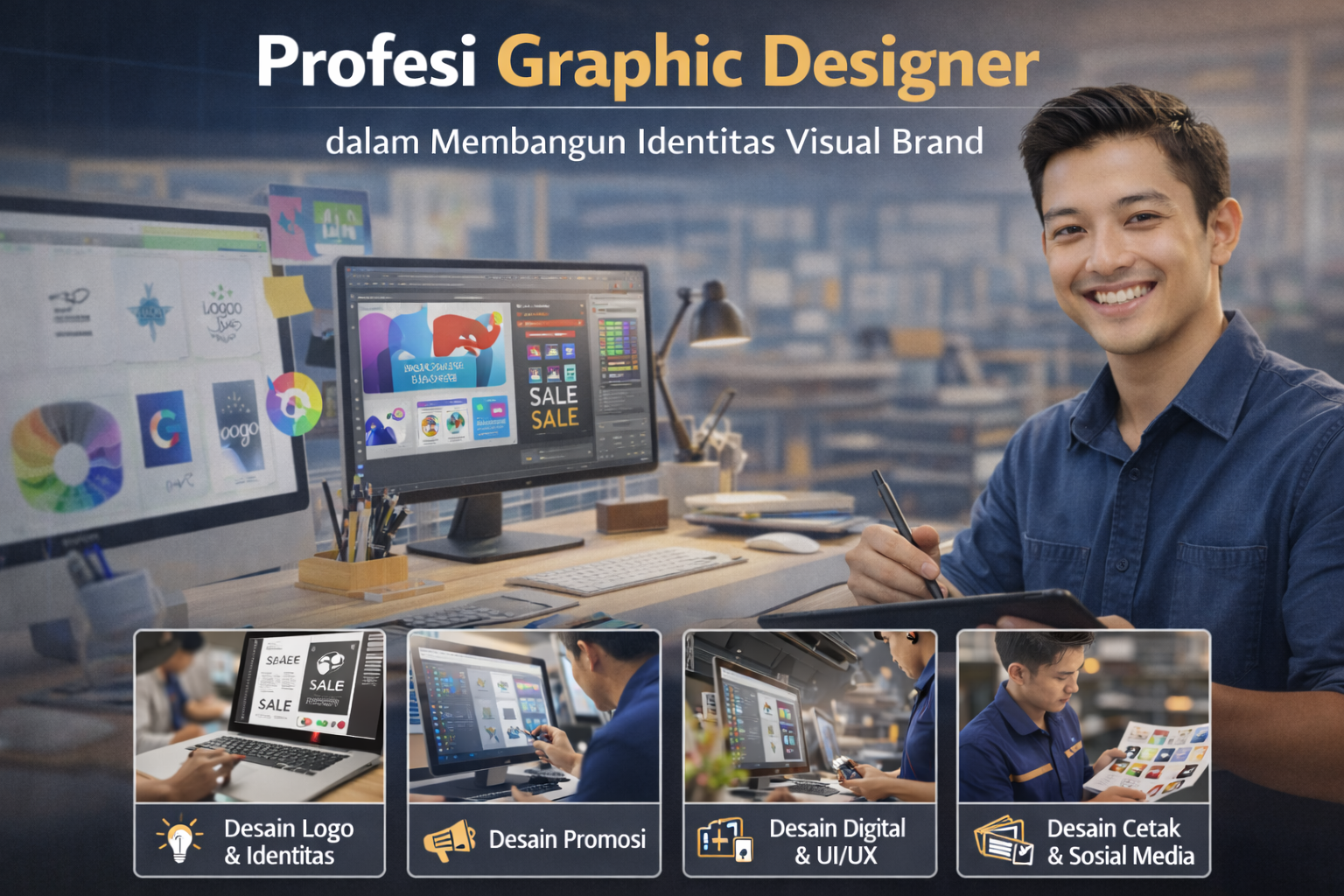 Mengenal Lebih Dalam Terkait Profesi Graphic Designer