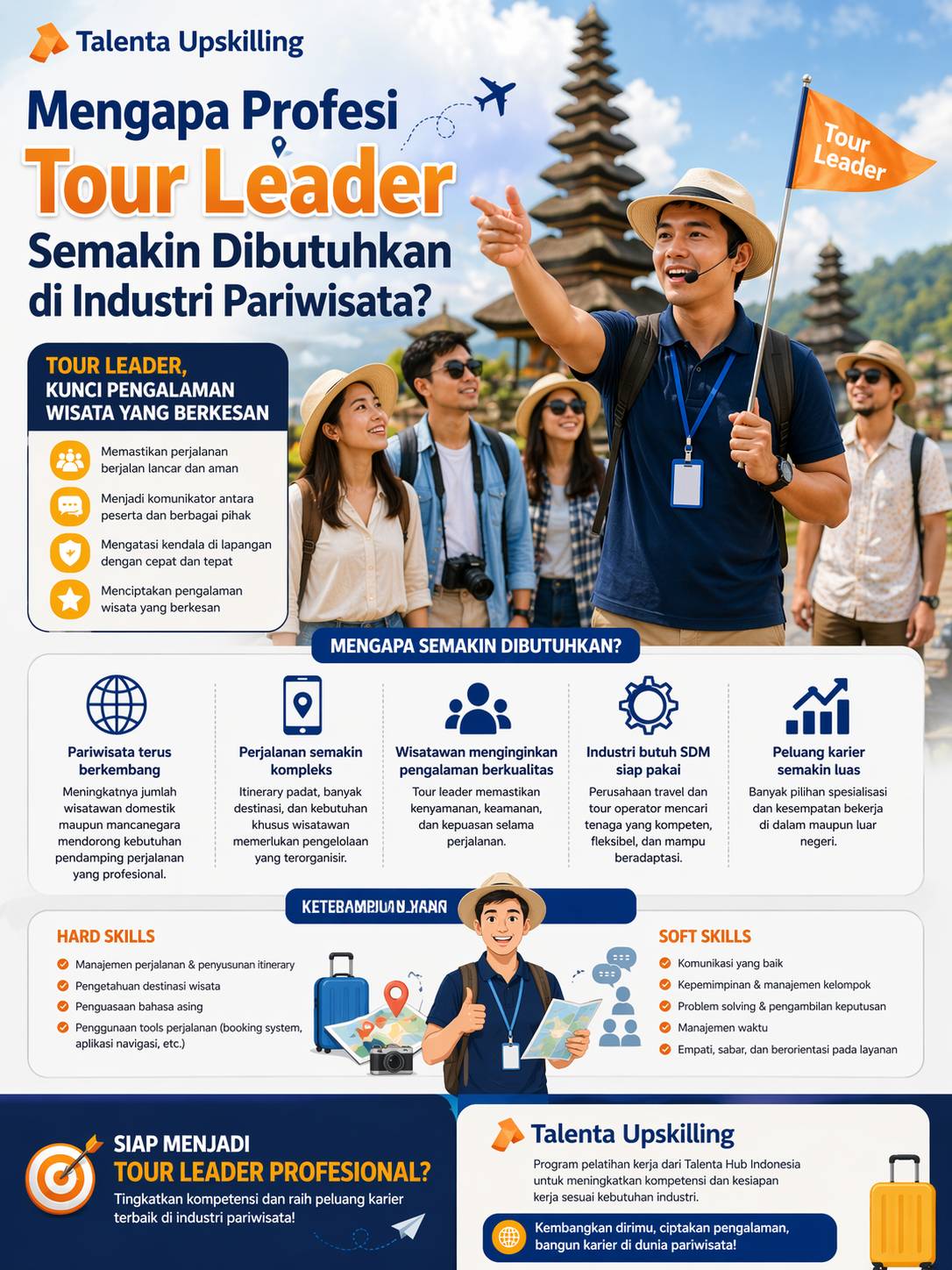 Mengapa Profesi Tour Leader Semakin Dibutuhkan di Industri Pariwisata?