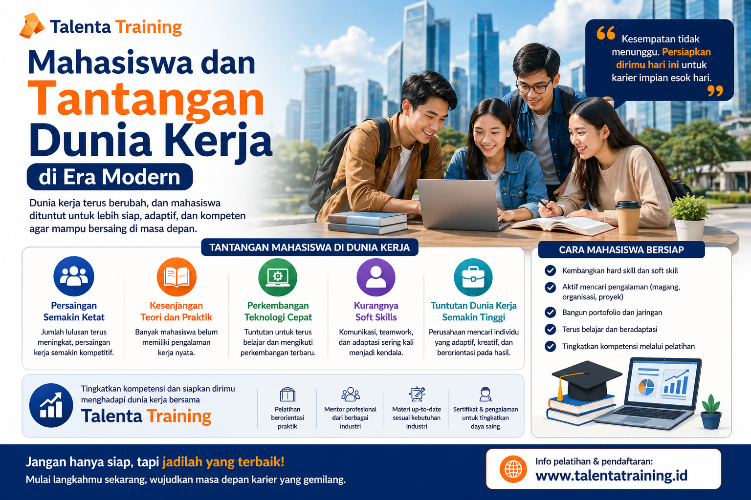 Mahasiswa dan Tantangan Dunia Kerja di Era Modern