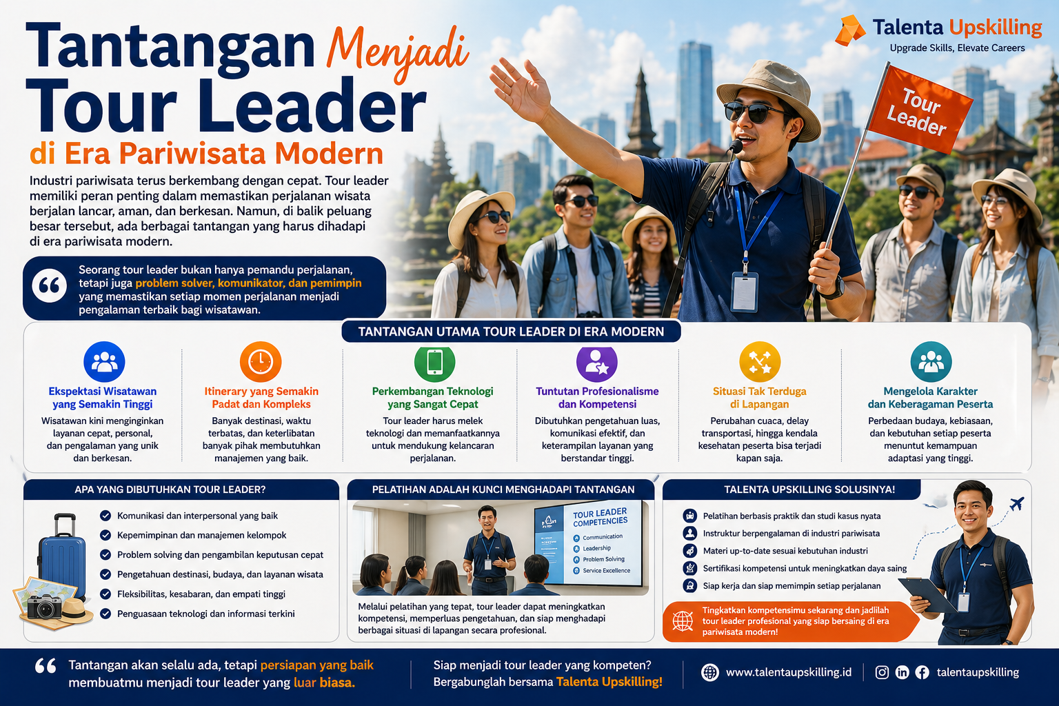 Tantangan Menjadi Seorang Tour Leader di Era Pariwisata Modern