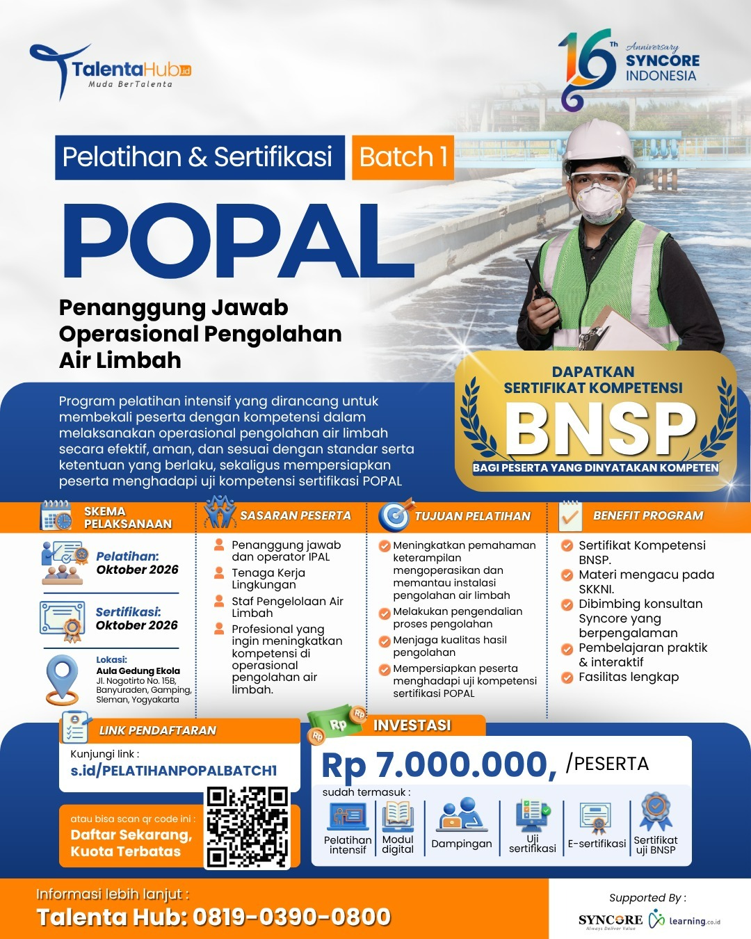 Pelatihan & Sertifikasi POPAL Batch-1