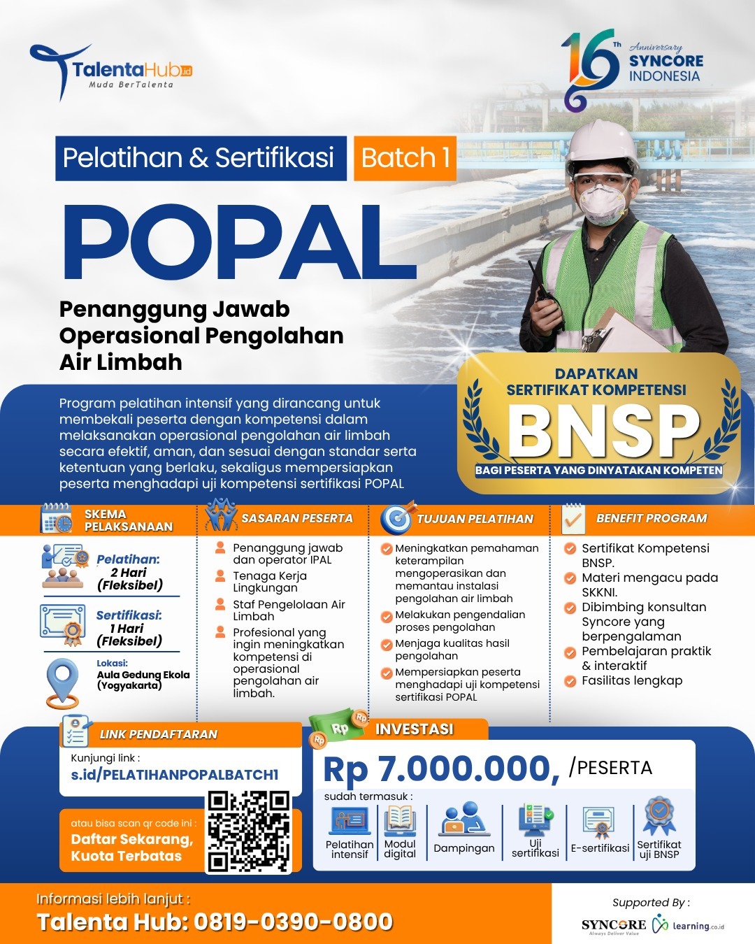 Pelatihan & Sertifikasi POPAL Batch-1